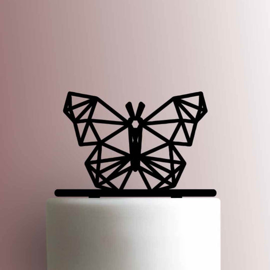 Geometric Butterfly - Acrylic Cake Topper