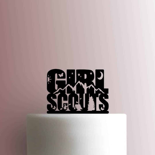 Girl Scouts - Acrylic Cake Topper