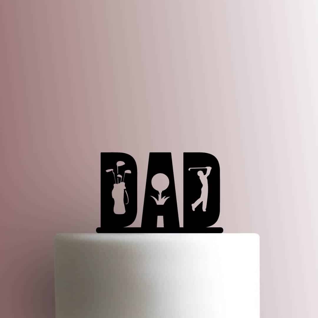 Golf Dad - Acrylic Cake Topper