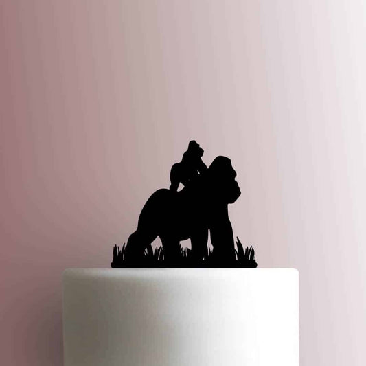 Gorillas - Acrylic Cake Topper