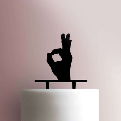 Gotcha- Acrylic Cake Topper