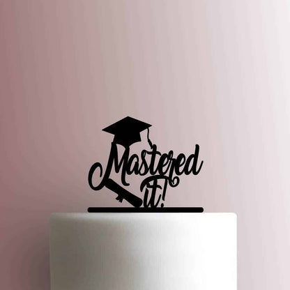 Graduation Mastered It - Acrylic Cake Topper
