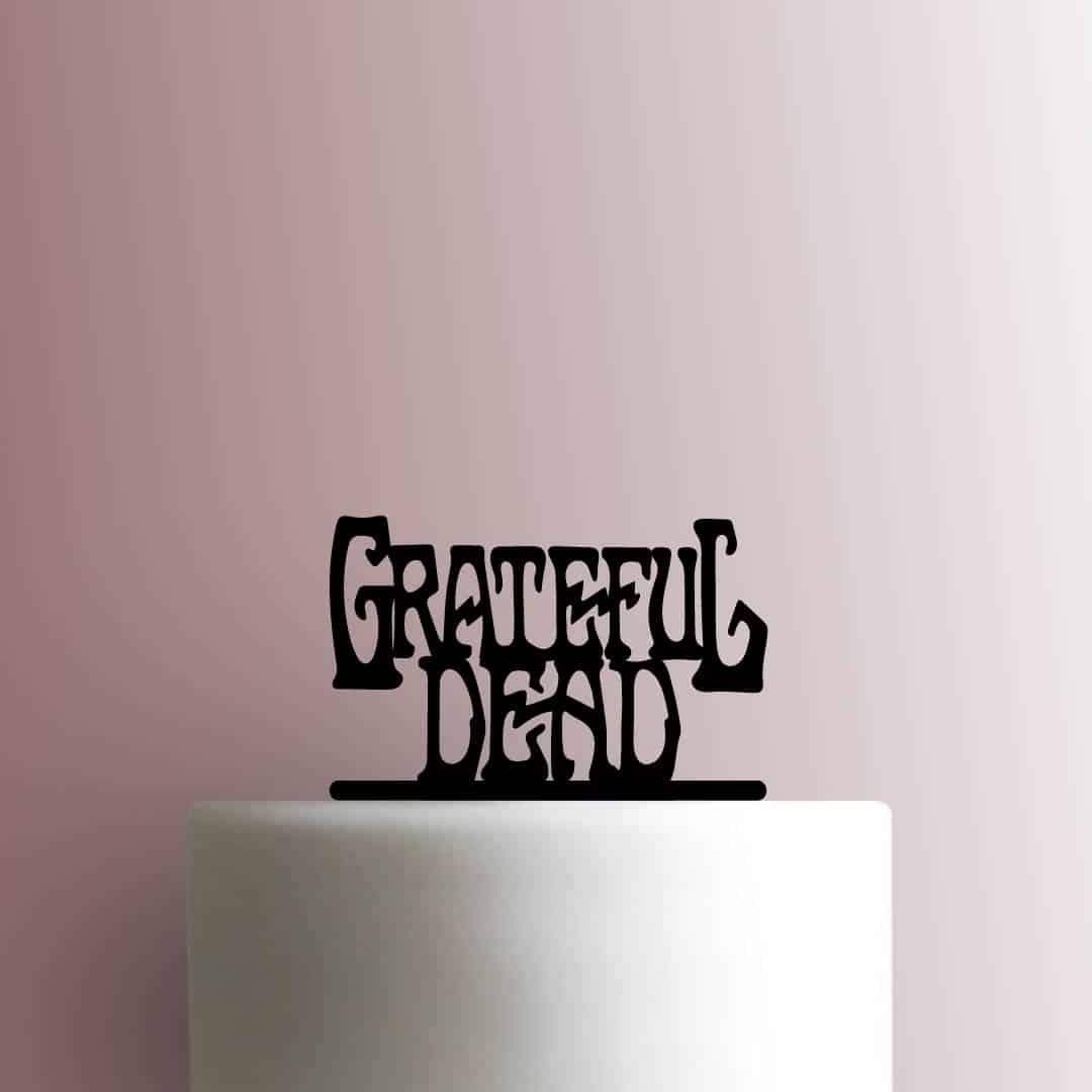 Grateful Dead Logo - Acrylic Cake Topper