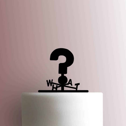 Gravity Falls ? What - Acrylic Cake Topper