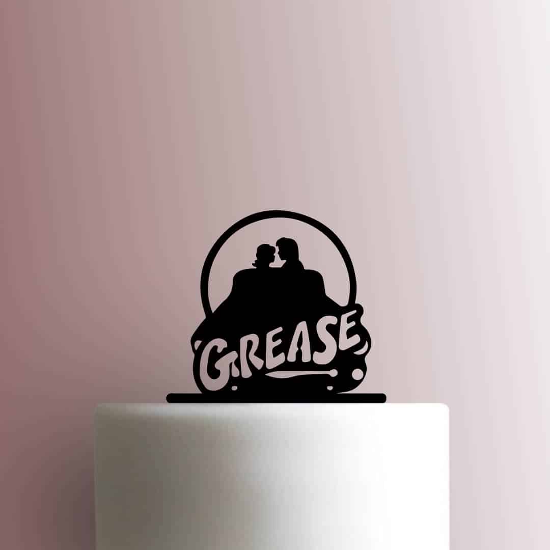Grease - Acrylic Cake Topper