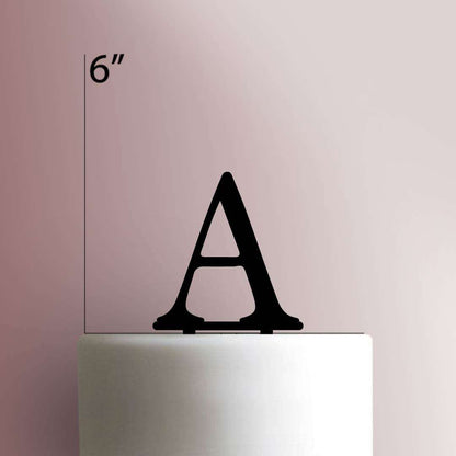 Greek Alphabet Alpha- Acrylic Cake Topper