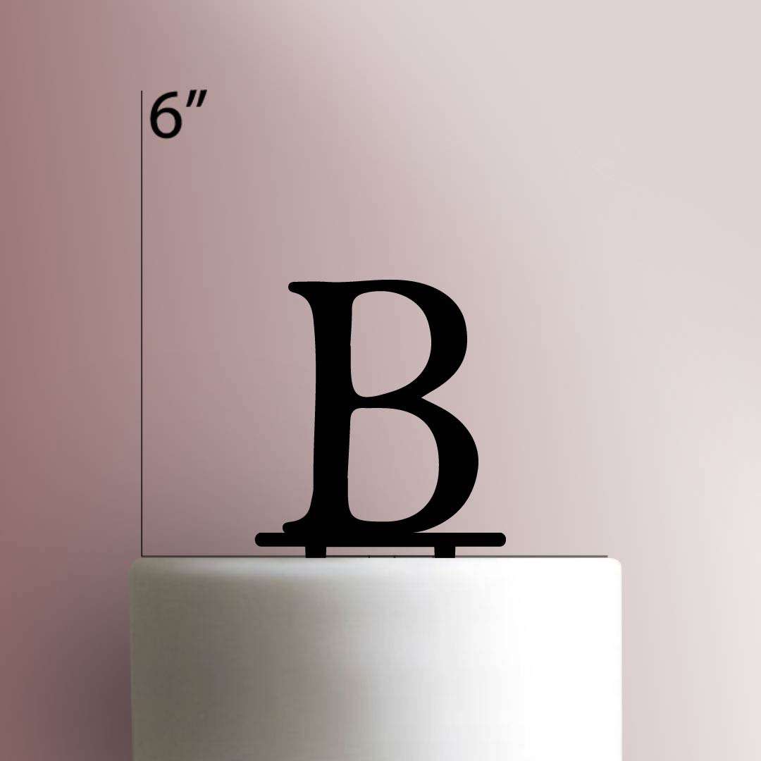 Greek Alphabet Beta- Acrylic Cake Topper