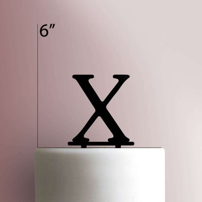 Greek Alphabet Chi- Acrylic Cake Topper