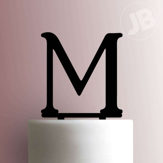 Greek Alphabet Mu- Acrylic Cake Topper