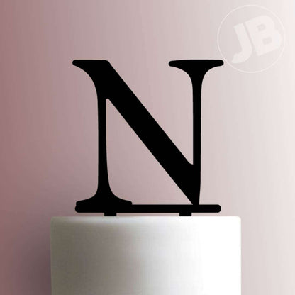 Greek Alphabet Nu- Acrylic Cake Topper