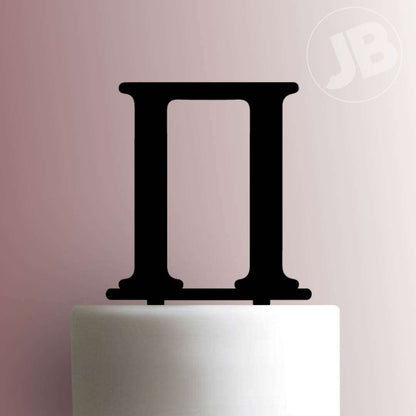 Greek Alphabet Pi- Acrylic Cake Topper