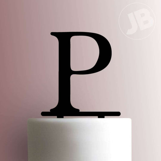 Greek Alphabet Rho- Acrylic Cake Topper