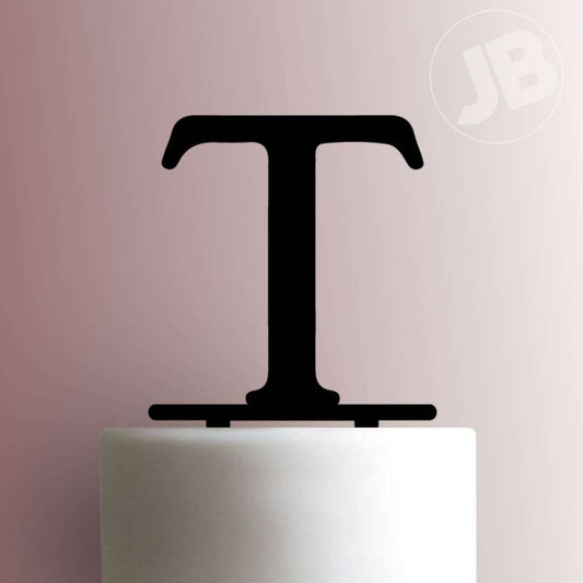 Greek Alphabet Tau- Acrylic Cake Topper