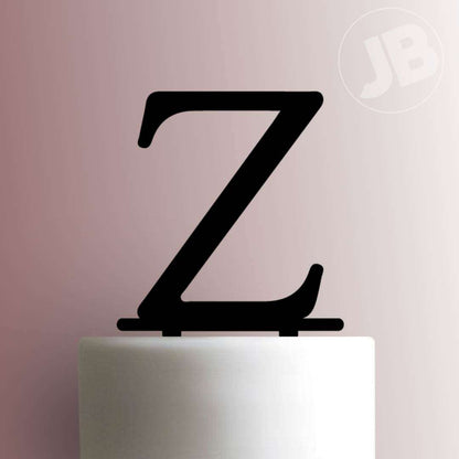 Greek Alphabet Zeta- Acrylic Cake Topper