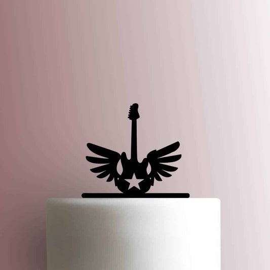 Guitar Wings - Acrylic Cake Topper