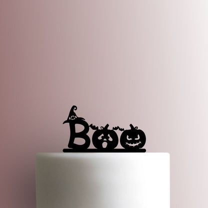 Halloween ? Boo - Acrylic Cake Topper