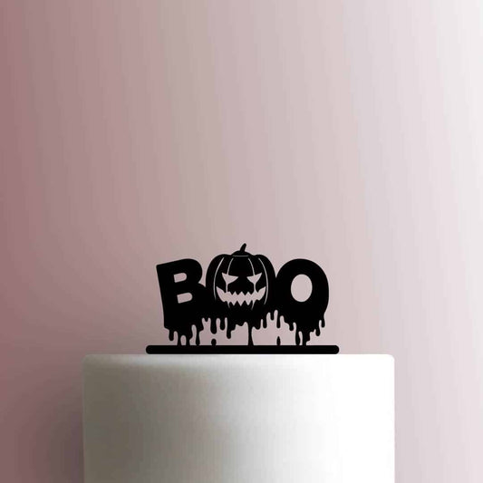 Halloween ? Boo Jack O Lantern - Acrylic Cake Topper