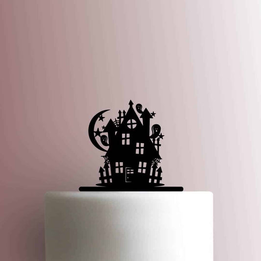Halloween ? Haunted Mansion - Acrylic Cake Topper