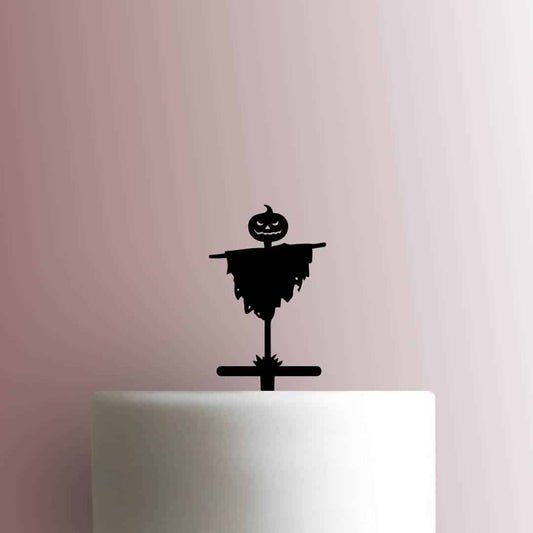 Halloween ? Jack O Lantern Scarecrow - Acrylic Cake Topper