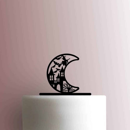 Halloween Moon - Acrylic Cake Topper