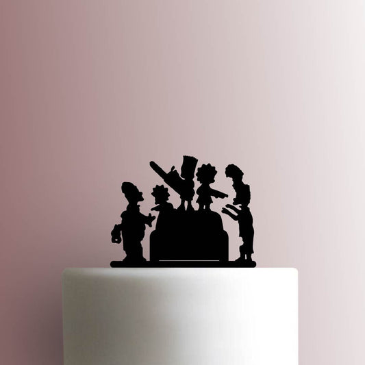 Halloween ? The Simpsons ? Zombies - Acrylic Cake Topper