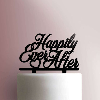Happily Ever After- Acrylic Cake Topper
