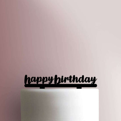 Happy Birthday- Acrylic Cake Topper