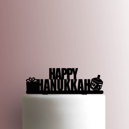 Happy Hanukkah - Acrylic Cake Topper