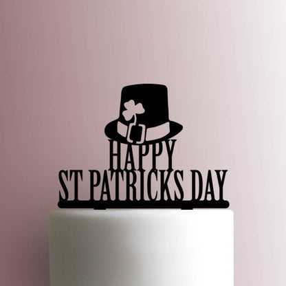Happy St Patricks Day - Acrylic Cake Topper