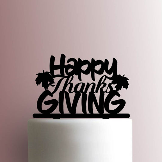 Happy Thanksgiving- Acrylic Cake Topper