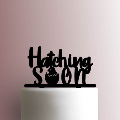 Hatching Soon Chick - Acrylic Cake Topper