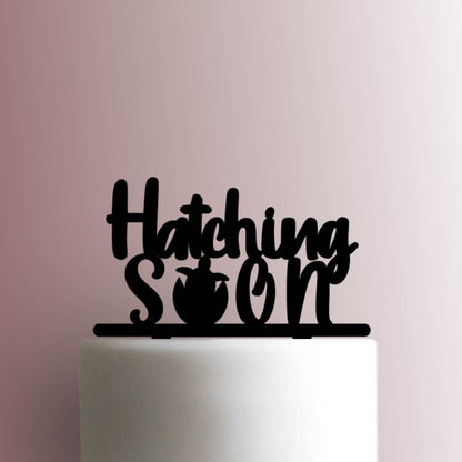 Hatching Soon Turtle - Acrylic Cake Topper