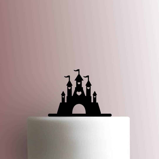 Heart Castle - Acrylic Cake Topper