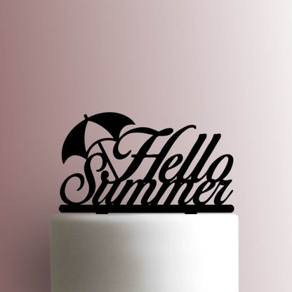 Hello Summer- Acrylic Cake Topper