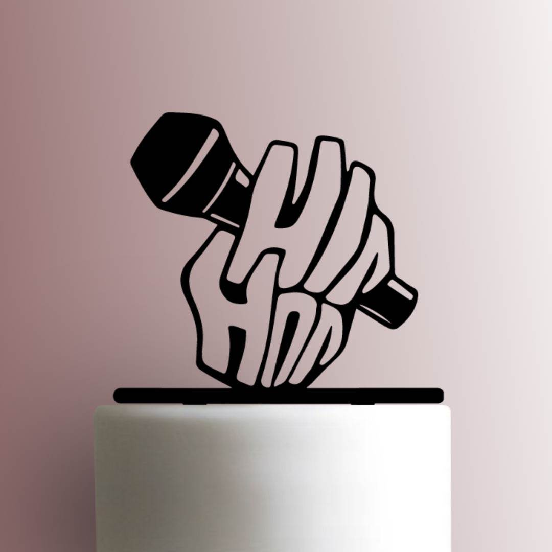 Hip Hop - Acrylic Cake Topper