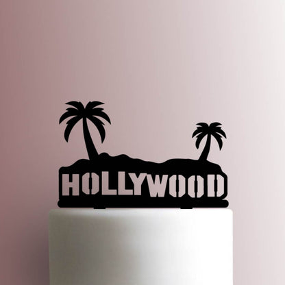 Hollywood - Acrylic Cake Topper