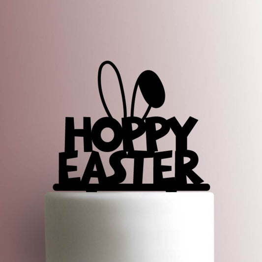 Hoppy Easter - Acrylic Cake Topper
