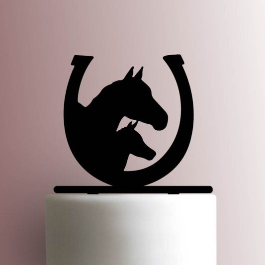 Horseshoe - Acrylic Cake Topper