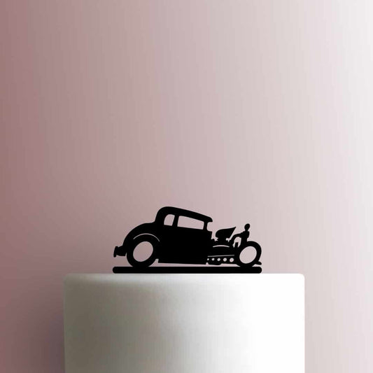 Hot Rod Car - Acrylic Cake Topper
