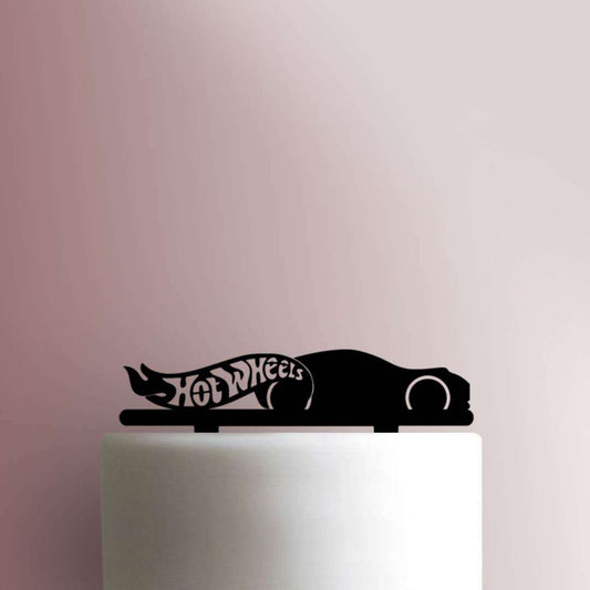 Hot Wheels Logo- Acrylic Cake Topper