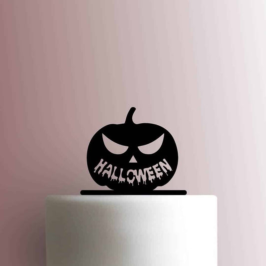 Jack O Lantern Halloween - Acrylic Cake Topper