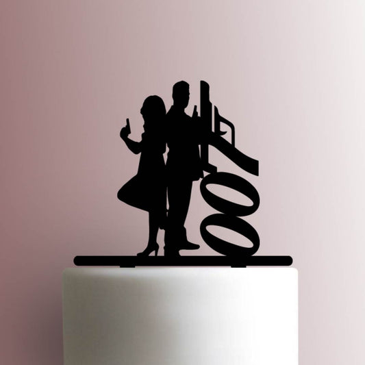 James Bond 007 - Acrylic Cake Topper