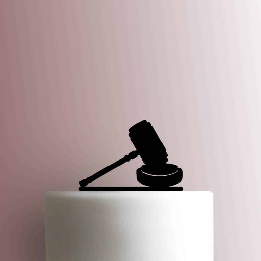 Judges Gavel - Acrylic Cake Topper