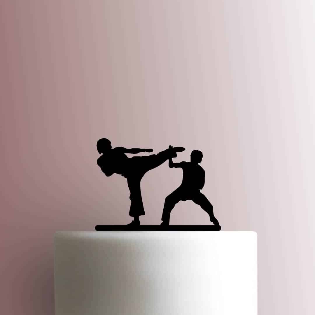 Karate - Acrylic Cake Topper