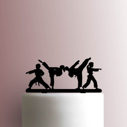 Karate Moves - Acrylic Cake Topper