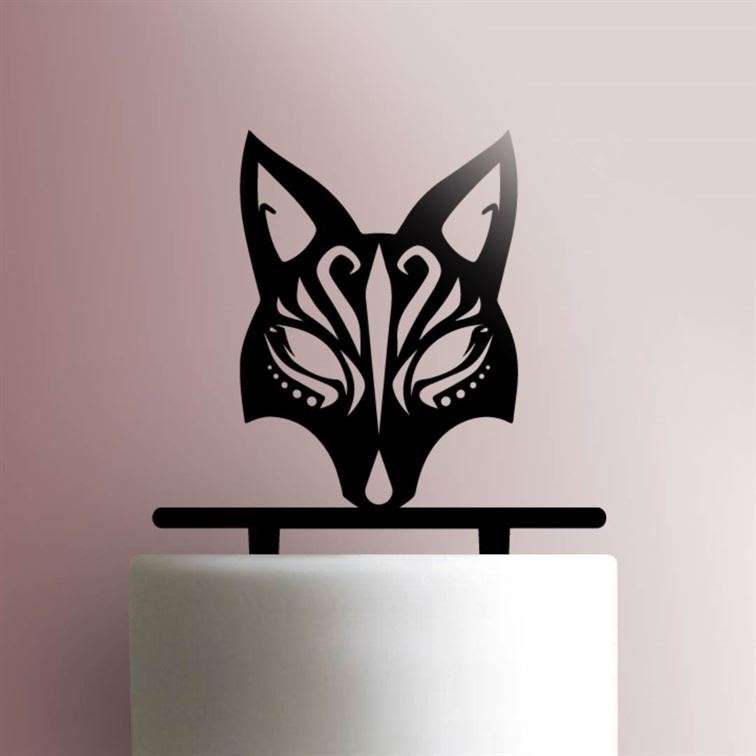 Kitsune- Acrylic Cake Topper