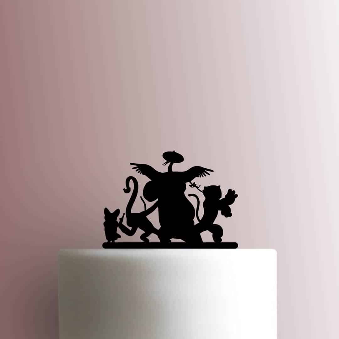 Kung Fu Panda - Acrylic Cake Topper