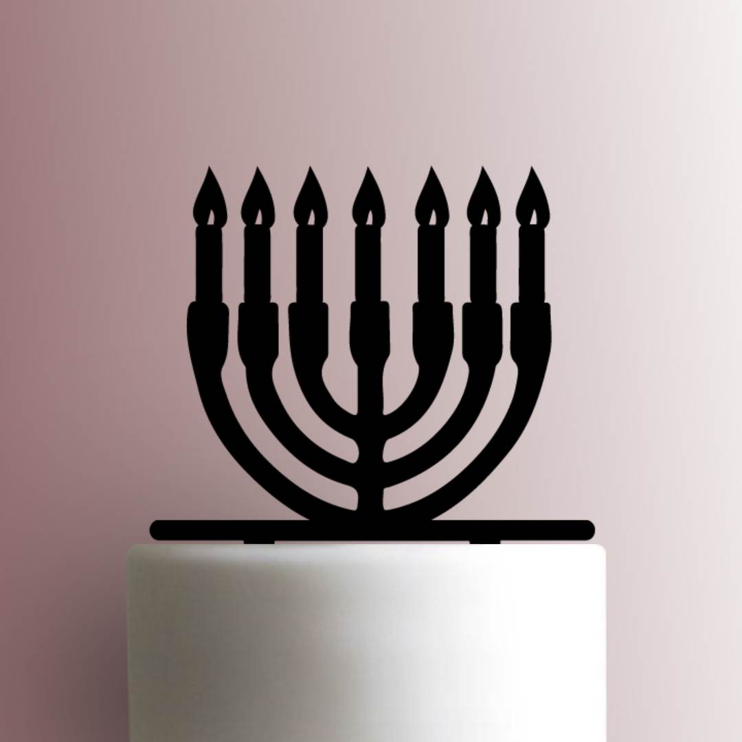 Kwanzaa ? Kinara - Acrylic Cake Topper
