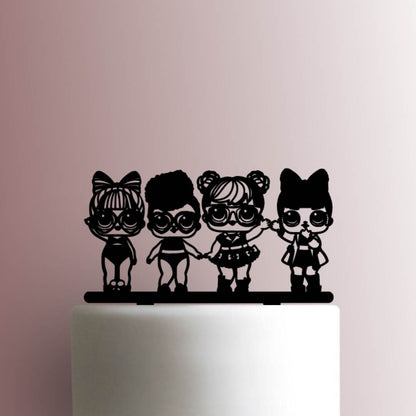 LOL Surprise Dolls - Acrylic Cake Topper