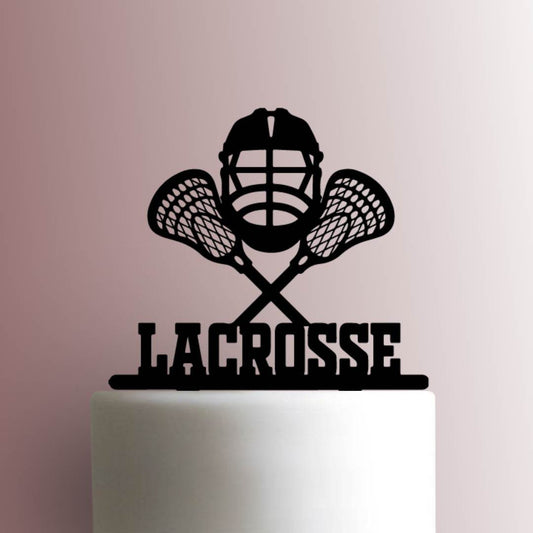 Lacrosse - Acrylic Cake Topper